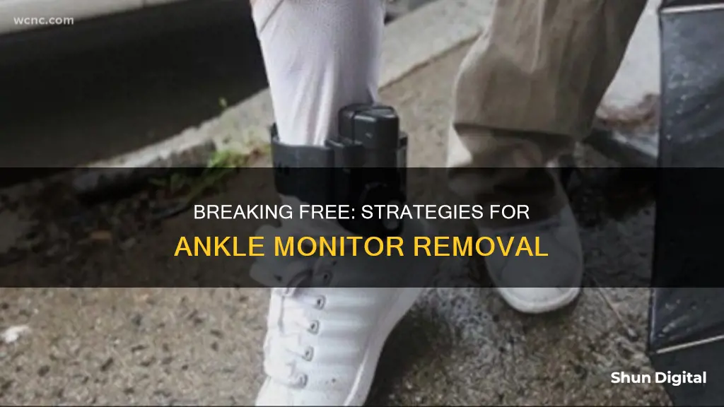 how to break an ankle monitor