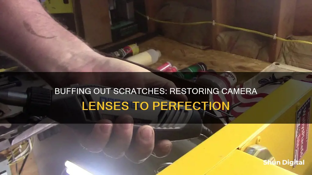 how to buff out scratches on camera lense