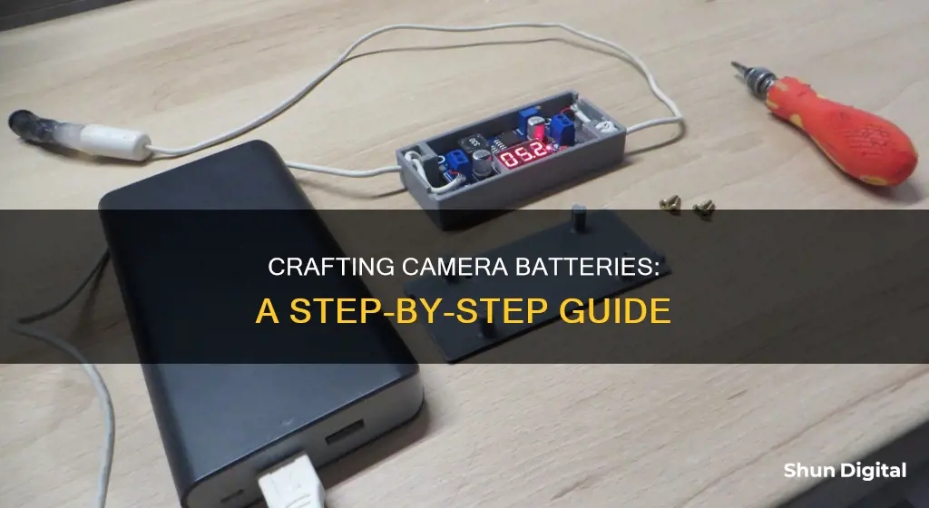 how to build a camera battery