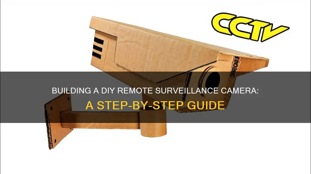 how to build a remote surveillance camera