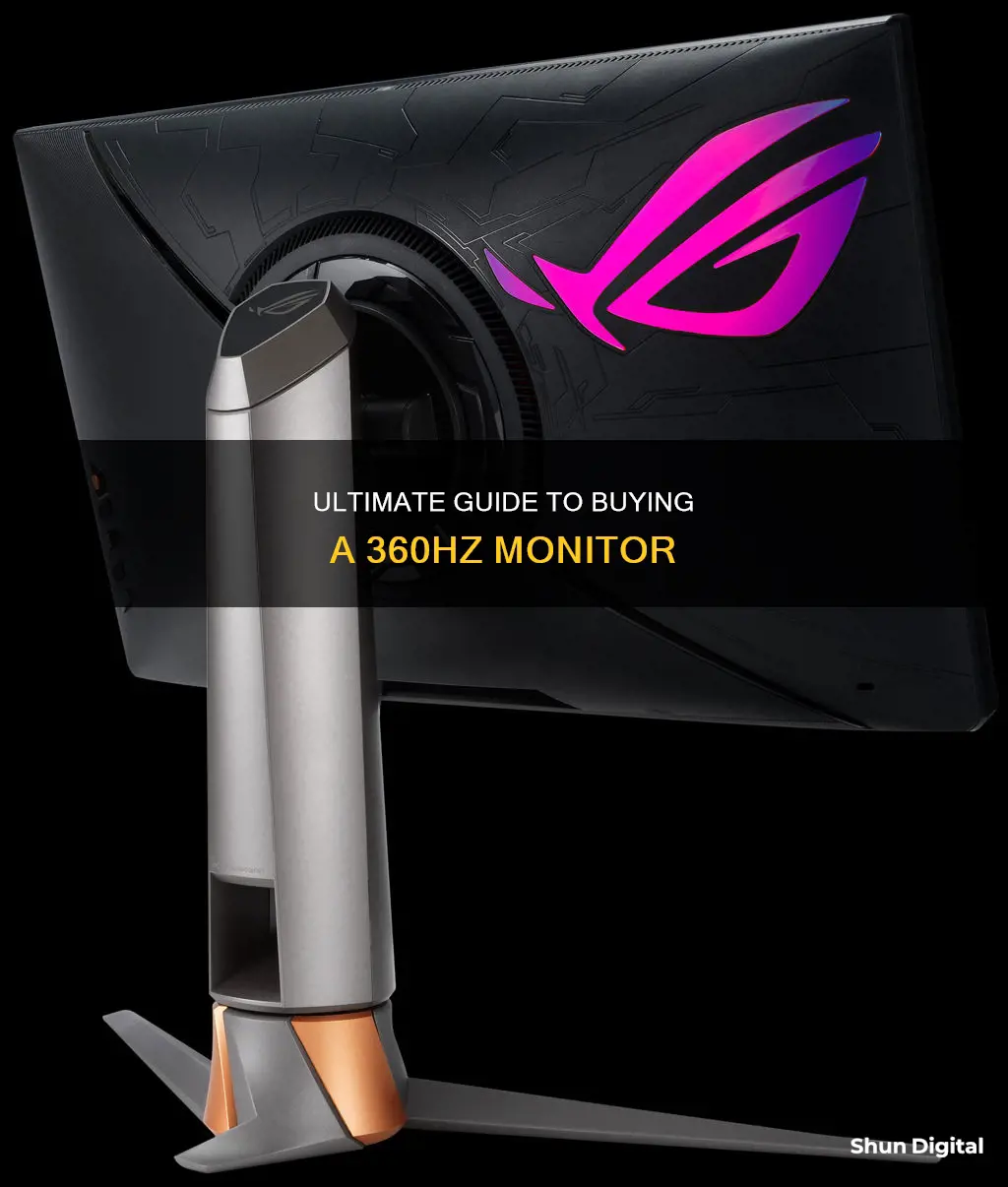 how to buy 360hz monitor