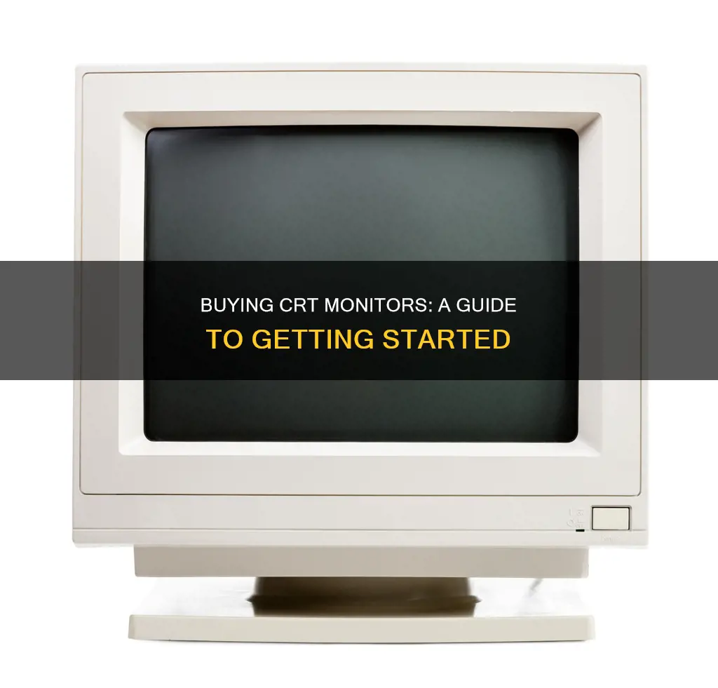 how to buy a crt monitor