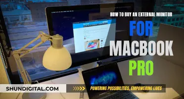 Choosing the Right External Monitor for Your MacBook Pro