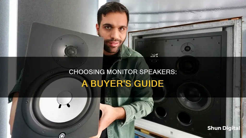 how to buy monitor speakers