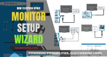 Bypassing the Dynex Monitor Setup Wizard: A Step-by-Step Guide