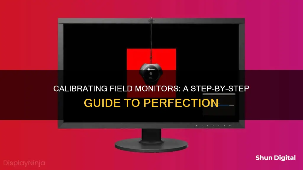 how to calibrate a field monitor