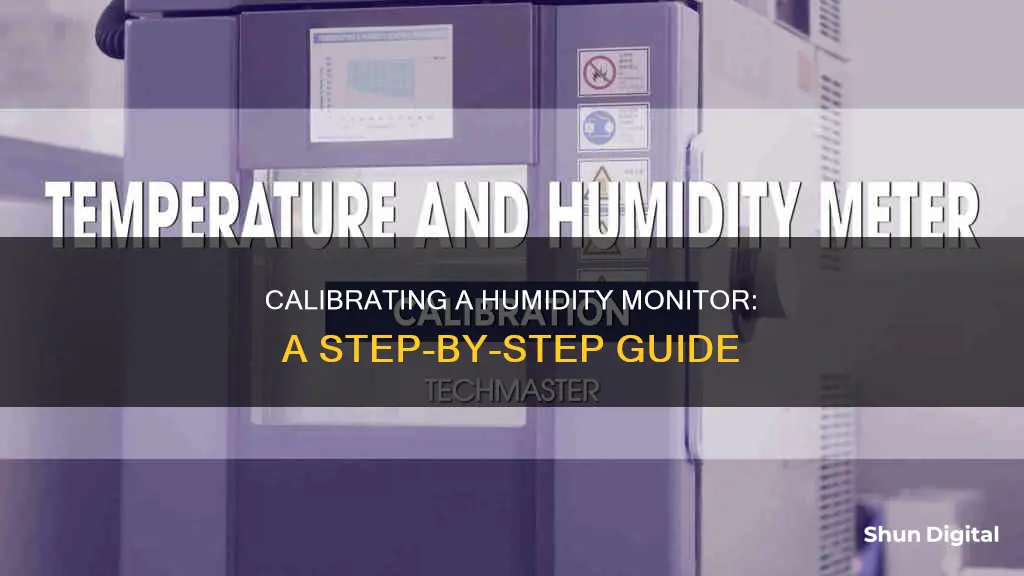 how to calibrate a humidity monitor