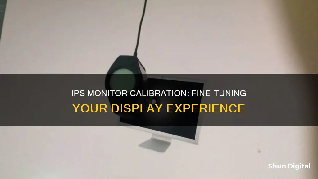 how to calibrate a ips monitor