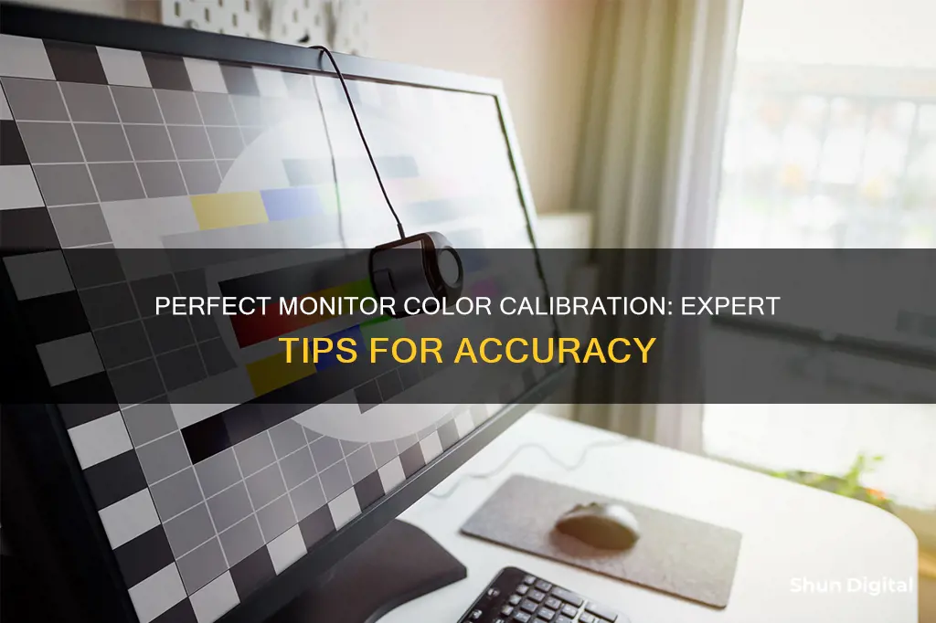 how to calibrate a monitor c lor