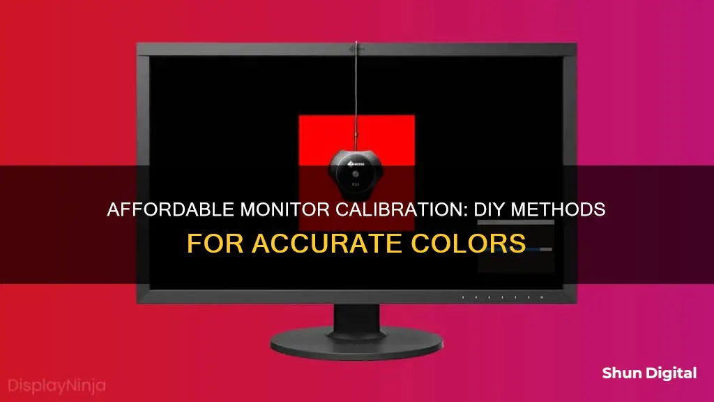 how to calibrate a monitor cheaply