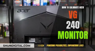 Acer VG240 Monitor Calibration: A Step-by-Step Guide