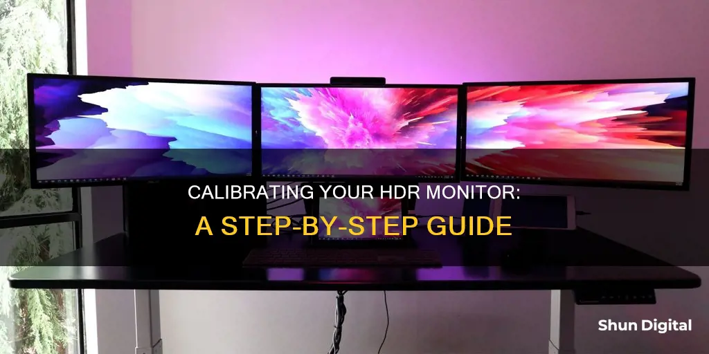 how to calibrate an hdr monitor