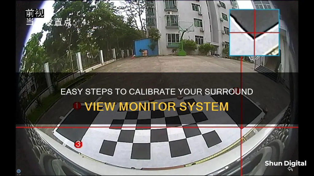 how to calibrate around view monitor