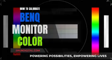 BenQ Monitor Color Calibration: Fine-Tuning Your Display