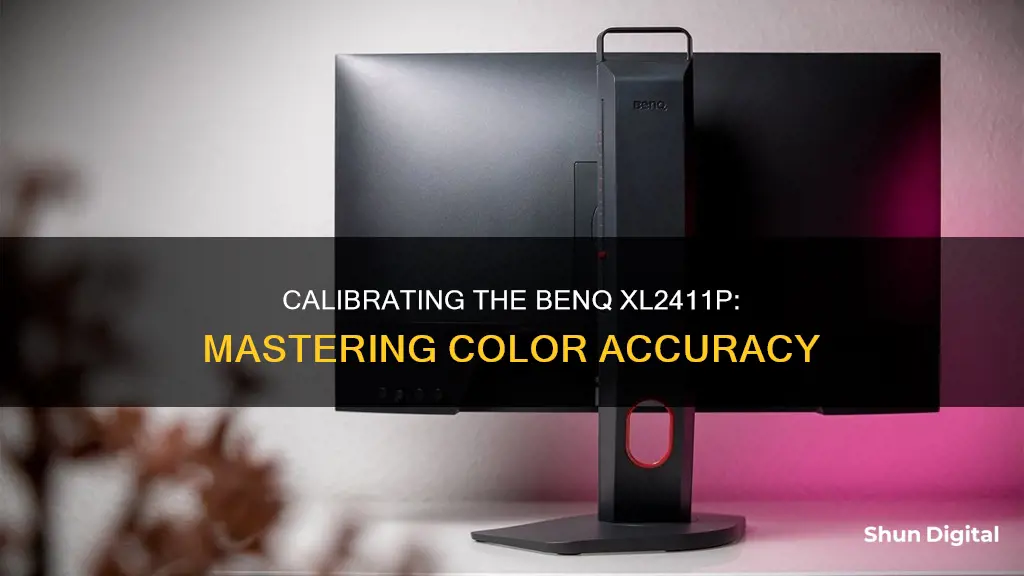 how to calibrate benq xl2411p monitor colorbars