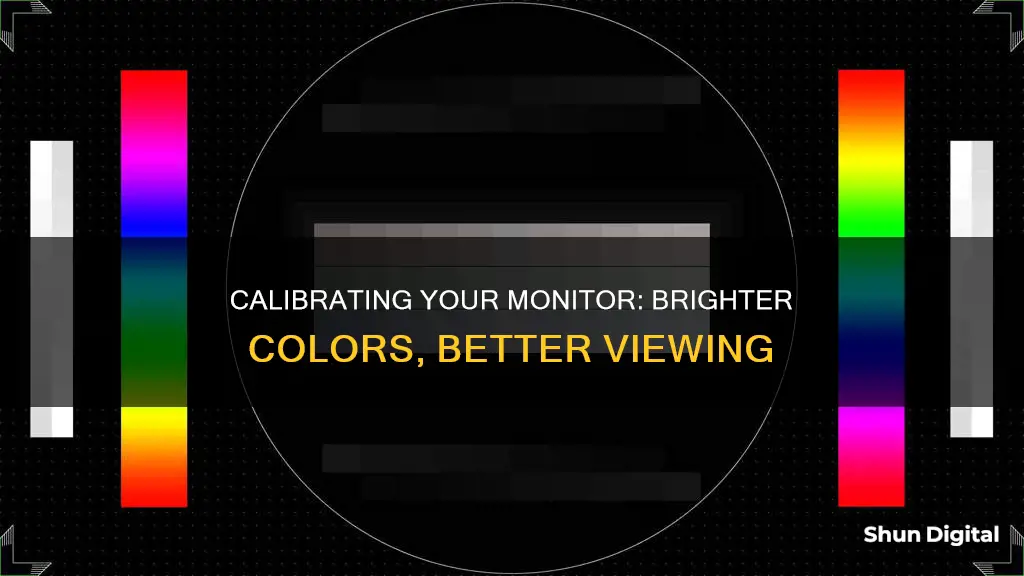 how to calibrate brighter colors on monitor