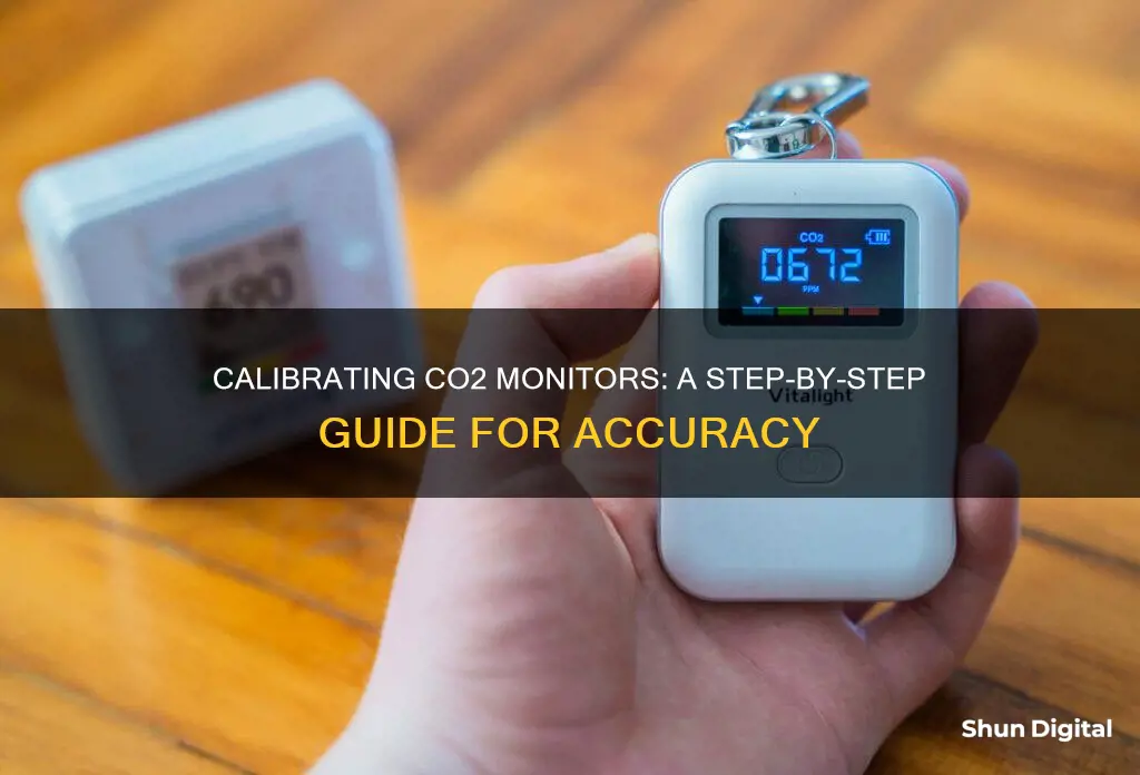 how to calibrate co2 monitor