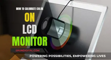 Perfecting Color Calibration: LCD Monitor Guide