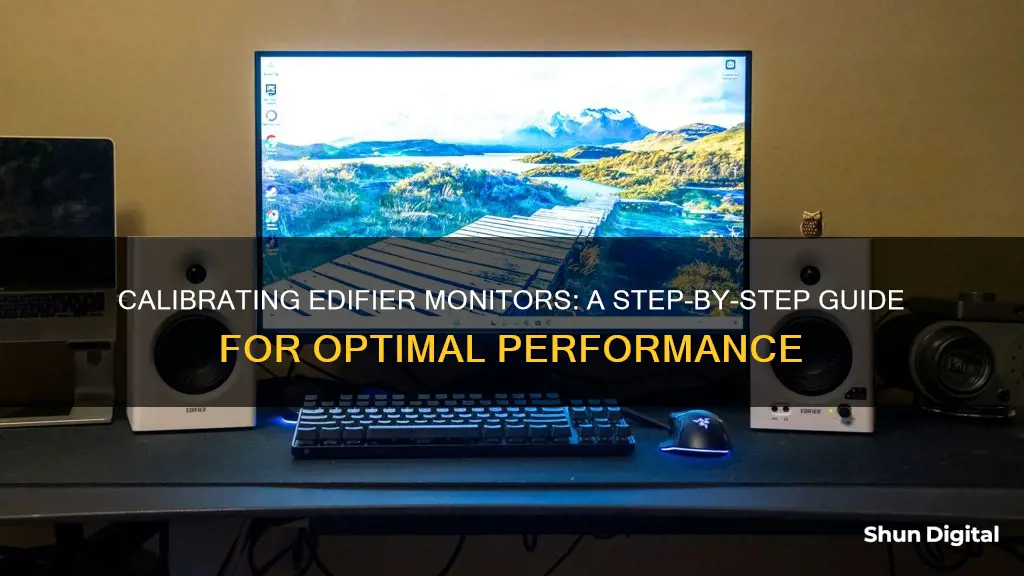 how to calibrate edifier monitors