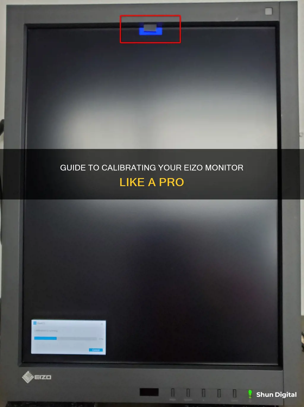 how to calibrate eizo monitor