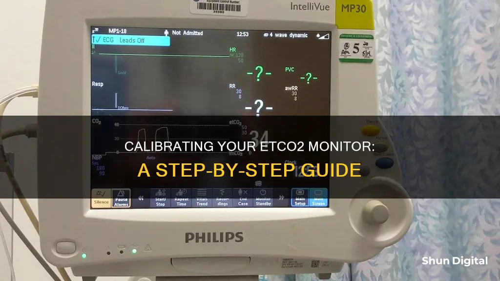 how to calibrate etco2 monitor