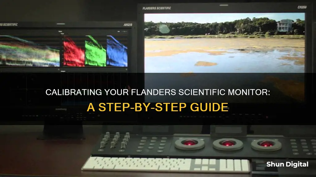 how to calibrate flanders scientific monitor