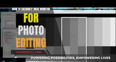 Calibrating Your iMac: Perfecting the Art of Photo Editing