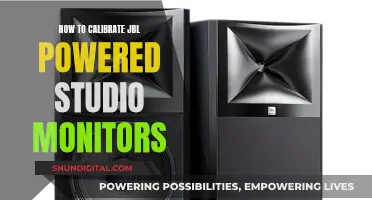 Calibrating JBL Powered Studio Monitors: Step-by-Step Guide