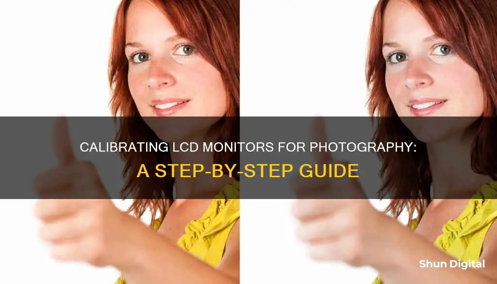 how to calibrate lcd monitor for photography