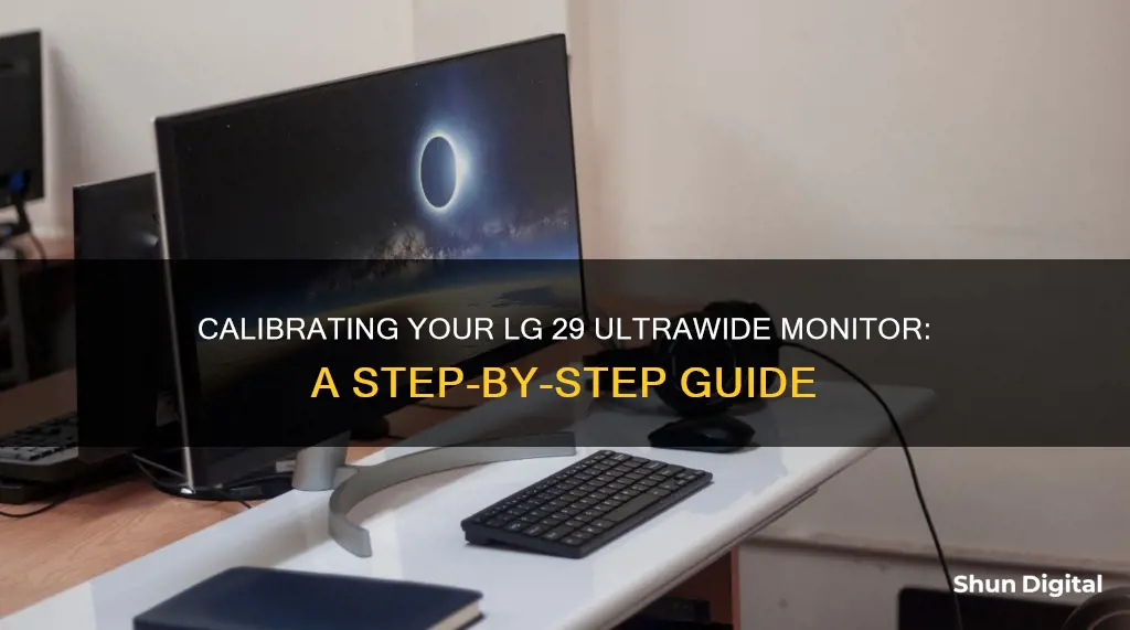 how to calibrate lg 29 ultrawide monitor