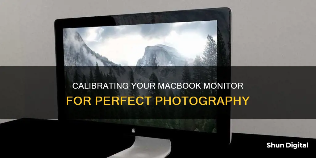 how to calibrate macbook monitor for photography