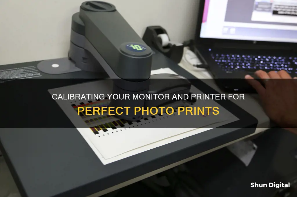 how to calibrate monitor and printer for printing photographs