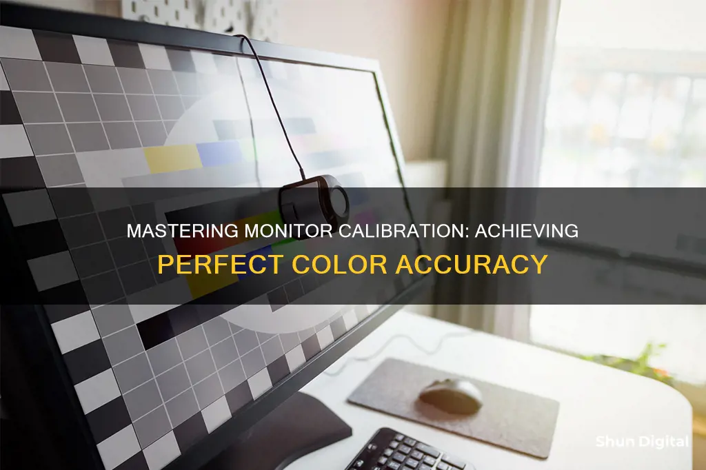 how to calibrate monitor for color accuracy