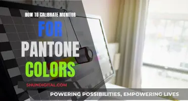 Accurate Monitor Calibration for Perfect Pantone Color Display