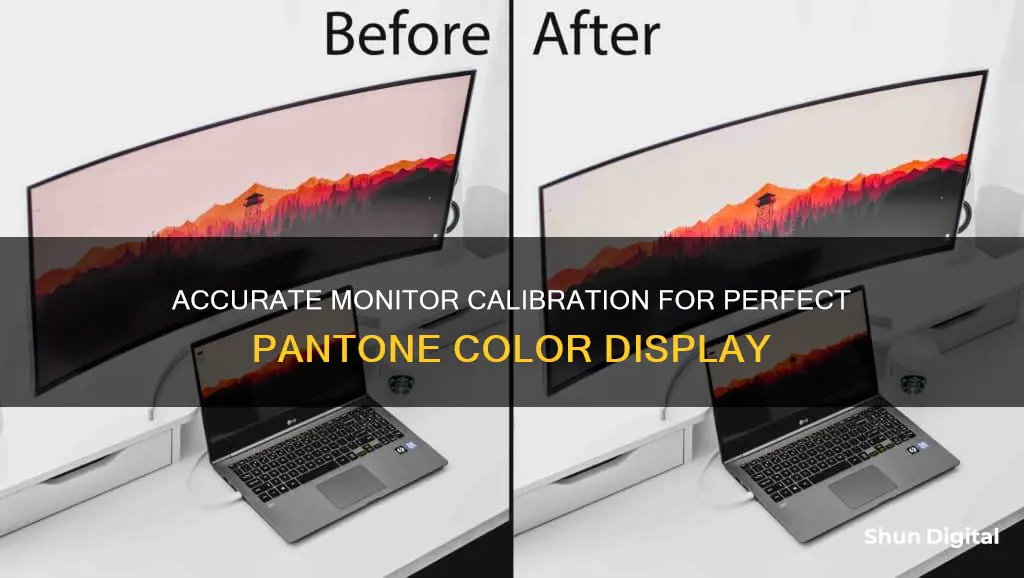 how to calibrate monitor for pantone colors