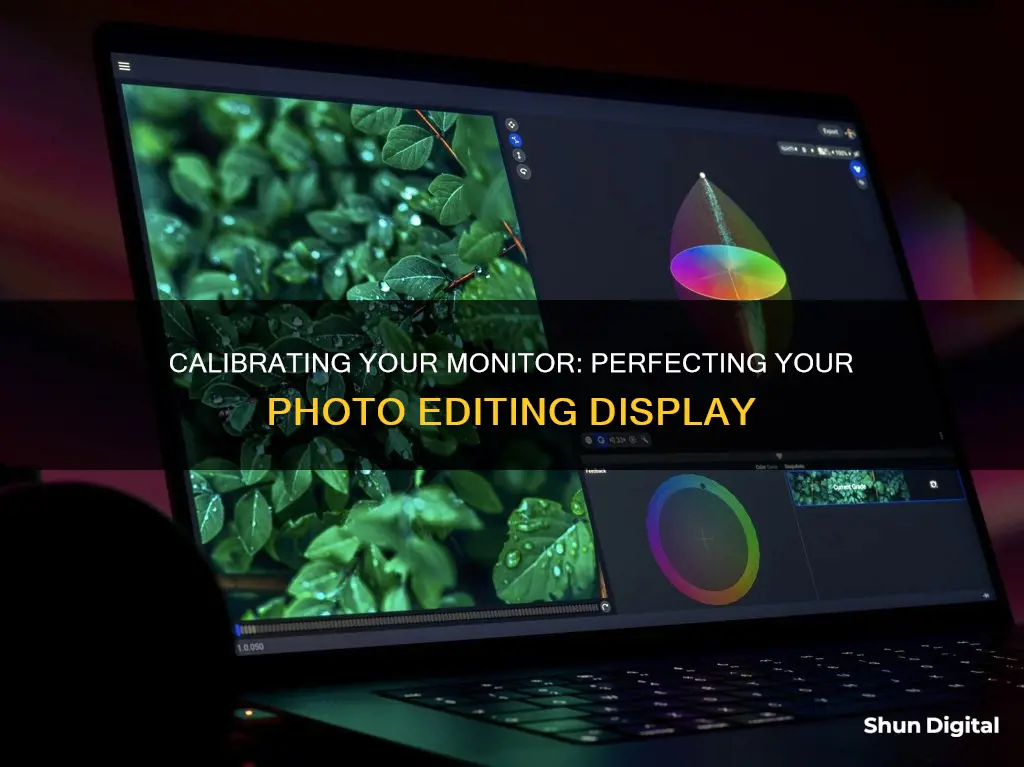 how to calibrate monitor for photo editing