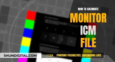 Easy Monitor Calibration with ICM Files: A Step-by-Step Guide