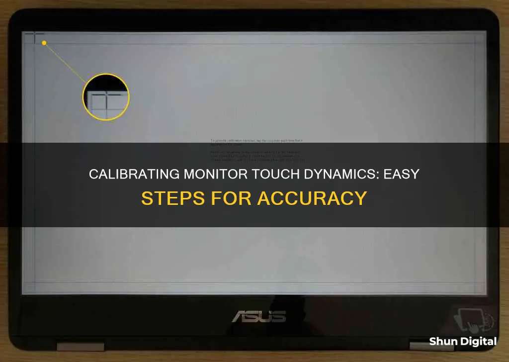 how to calibrate monitor touch dynamic