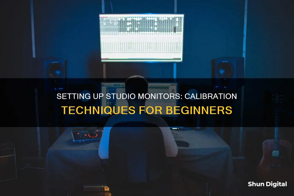 how to calibrate my studio monitors