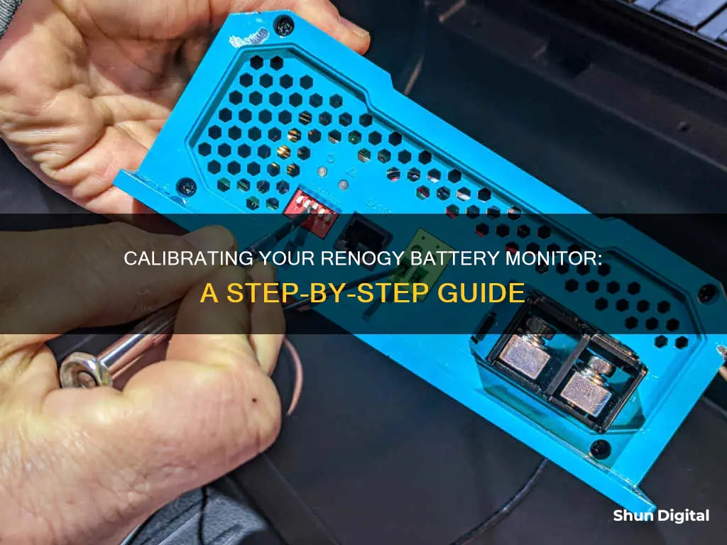 how to calibrate renogy battery monitor