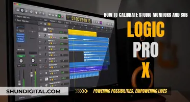 Calibrating Studio Monitors: Sub Logic Pro X Guide