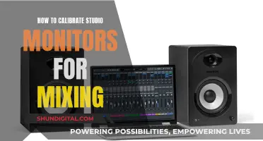 Calibrating Studio Monitors: Mixing Sweet Spot