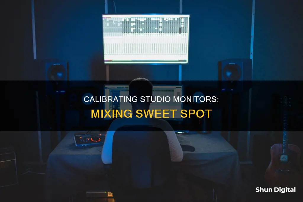 how to calibrate studio monitors for mixing