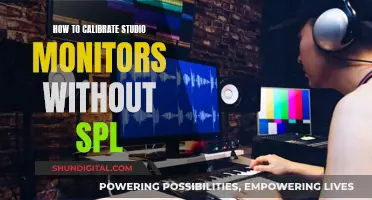 Accurate Studio Monitor Calibration: SPL-Free Methods for Success