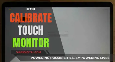 Easy Steps to Calibrate Your Touch Monitor Accurately