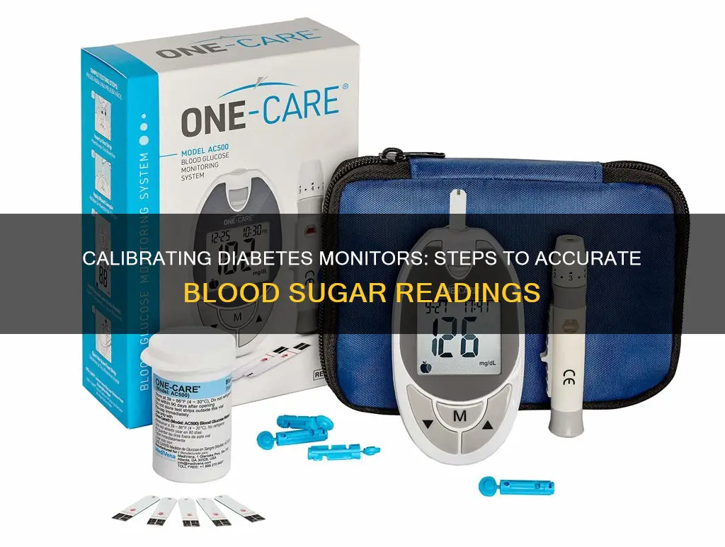 how to calibrate your diabetes monitor