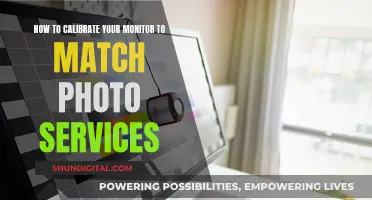 Calibrating Your Monitor: Matching Photo Services' Colors