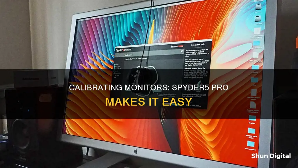 how to calibrate your monitor with a spyder5 pro