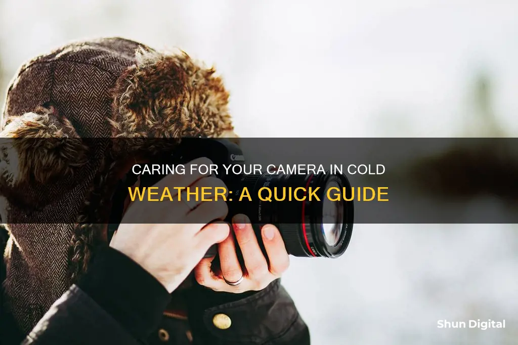 how to care for camera when its cold outside