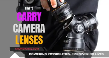 The Best Ways to Carry Camera Lenses